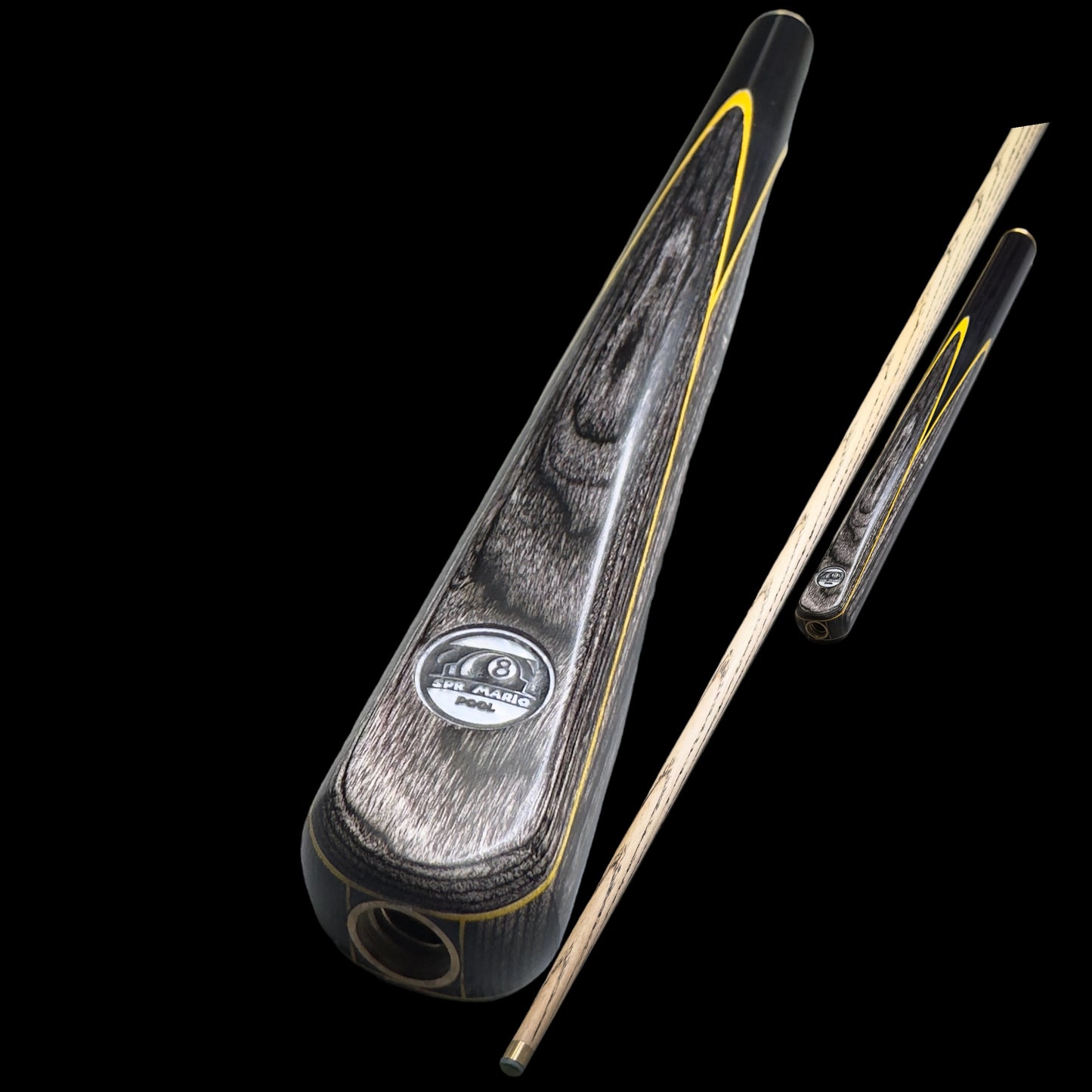 SPR Edition Cue β Green Galaxy Gladiator& Yellow Spear π